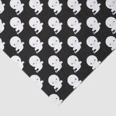 可愛いハロウィーン白黒幽霊たち 薄葉紙 (詳細)