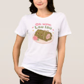 可愛いハワイ - おーわーらうらう トライブレンドTシャツ (正面)
