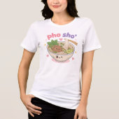 可愛いハワイ - 絶対おいしい トライブレンドTシャツ (正面)