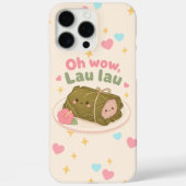 可愛いハワイ - OH WOW LAU LAU Case-Mate iPhoneケース (裏面)