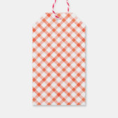 可愛いハートのハッピーバースデーガーリー引用文 ギフトタグ (裏面)