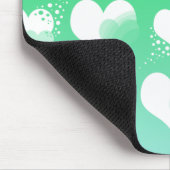 可愛いハートマウスパッド マウスパッド (コーナー)