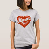 可愛いハートママミニマザードーター Tシャツ (正面)