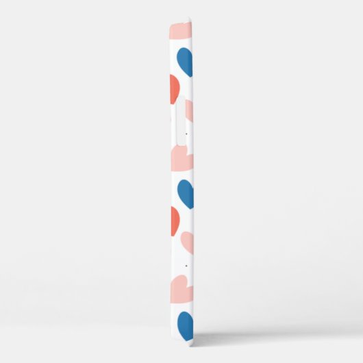 可愛いハート名前をカスタムするIPhoneケース Case-Mate iPhoneケース (裏面 / 右)