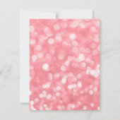 可愛いハート型フォトファミリーバレンタインデイカード ノートカード (裏面)