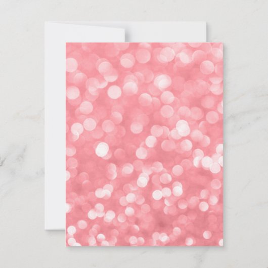 可愛いハート型フォトファミリーバレンタインデイカード ノートカード (裏面)