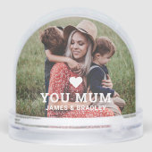 可愛いハート愛あなた母の日の写真 (裏面)