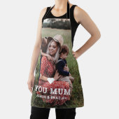 可愛いハート愛あなた母の日の写真 エプロン (インサイチュ)