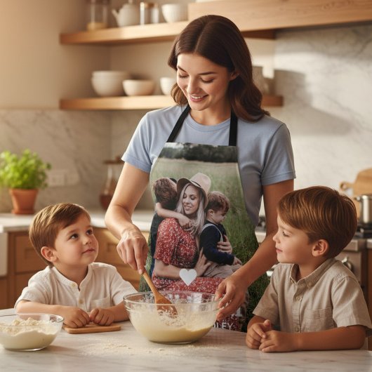 可愛いハート愛あなた母の日の写真 エプロン