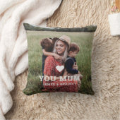 可愛いハート愛あなた母の日の写真 クッション (ブランケット)