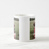 可愛いハート愛あなた母の日の写真 コーヒーマグカップ (中央)