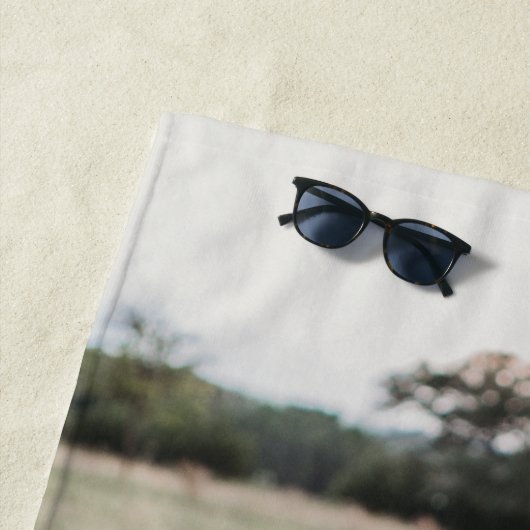 可愛いハート愛あなた母の日の写真 ビーチタオル (インサイチュ)