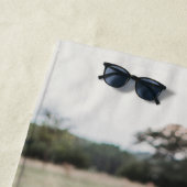 可愛いハート愛あなた母の日の写真 ビーチタオル (インサイチュ)