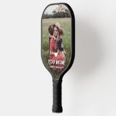 可愛いハート愛あなた母の日の写真 ピックルボールラケット (左)