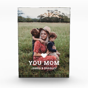 可愛いハート愛あなた母の日の写真 フォトブロック