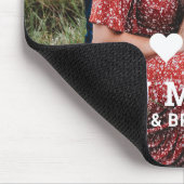 可愛いハート愛あなた母の日の写真 マウスパッド (コーナー)