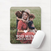 可愛いハート愛あなた母の日の写真 マウスパッド (マウス)