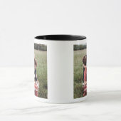 可愛いハート愛あなた母の日の写真 マグカップ (中央)