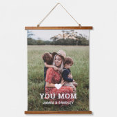 可愛いハート愛あなた母の日の写真 吊り下げ型タペストリー (正面)