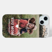 可愛いハート愛あなた母の日の写真 Case-Mate iPhoneケース (裏面 (横))