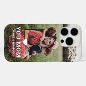 可愛いハート愛あなた母の日の写真 Case-Mate iPhoneケース (裏面 (横))