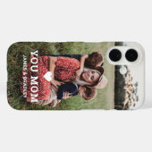 可愛いハート愛あなた母の日の写真 Case-Mate iPhoneケース (裏面 (横))