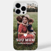 可愛いハート愛あなた母の日の写真 Case-Mate iPhoneケース (裏面)