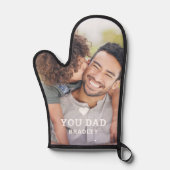 可愛いハート愛YOUパパ写真父の日 鍋つかみ (正面)