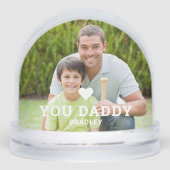可愛いハート愛YOU DADDY父の日写真 (正面)
