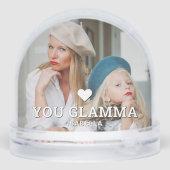 可愛いハート愛YOU GLAMMA母の日の写真 (裏面)