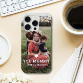 可愛いハート愛YOU MUMMY Mother's Day写真 Case-Mate iPhoneケース