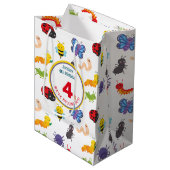 可愛いバグパーティー ミディアムペーパーバッグ