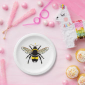 可愛いバジー救ビー-パーティー ペーパープレート (パーティー)