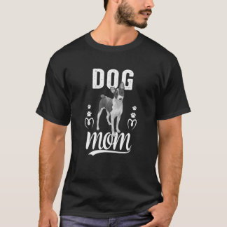 可愛いバセンジドッグマザー Tシャツ