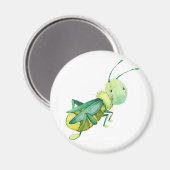 可愛いバッタ磁石 マグネット (正面/裏面)