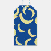 可愛いバナナバンチパターン赤ちゃんシャワーギフトラベル ギフトタグ (裏面)