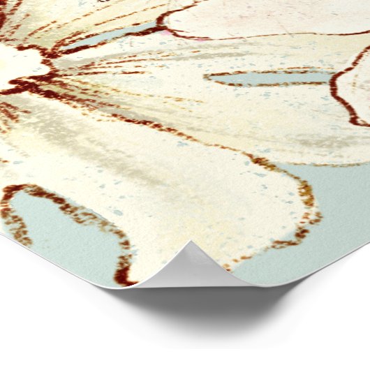 可愛いバニーウッドランド少年ウェルカムベビーシャワーのサイン ポスター (角)