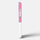 可愛いバニーモマピンクパーソナライズされた Case-Mate iPhoneケース (裏面 / 左)