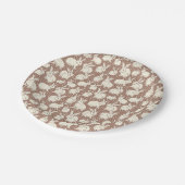 可愛いバニーラビットボナンザ – Mocha Mousse. ペーパープレート (アングル)