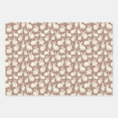 可愛いバニーラビットボナンザ – Mocha Mousse. ラッピングペーパーシート (正面2)