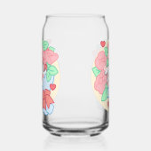 可愛いバニーロピトキウェーブハロー ガラス缶 (右)