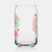 可愛いバニーロピトキウェーブハロー ガラス缶 (左)