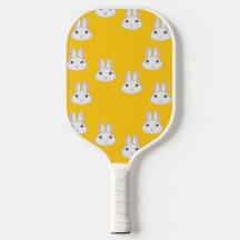 可愛いバニー顔オンオレンジ