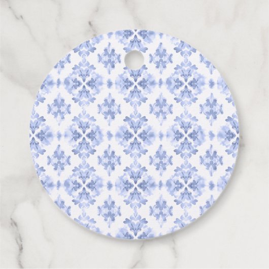 可愛いバニーPeter Rabbit男の子ベイビーシャワーありがとう フェイバータグ (裏面)