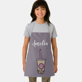 可愛いバブルティー エプロン (インサイチュ)