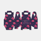 可愛いバラ誕生日お気に入りデザートテーブル フェイバーボックス (折り畳みなし)