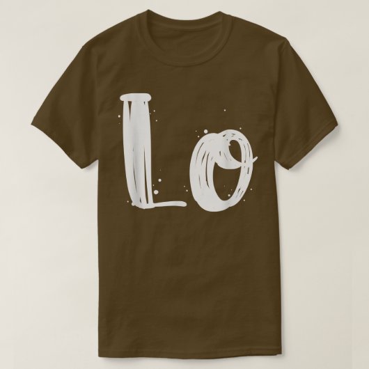 可愛いバレンタインデーのマッチングカップル衣装ラブパ Tシャツ (デザイン正面)