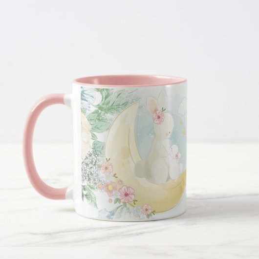 可愛いバンニー マグカップ (左)