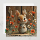 可愛いバンニー：驚きの甘さ🐰デジタル シーズンカード (正面/裏面)