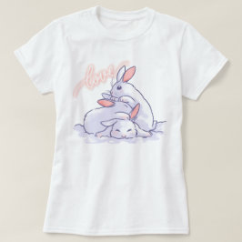 可愛いバンニー Tシャツ